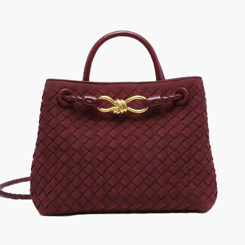 BORSA TOTE MEDIA IN CAMOSCIO - JÉSSICA