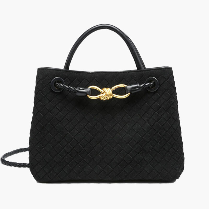 BORSA TOTE MEDIA IN CAMOSCIO - JÉSSICA