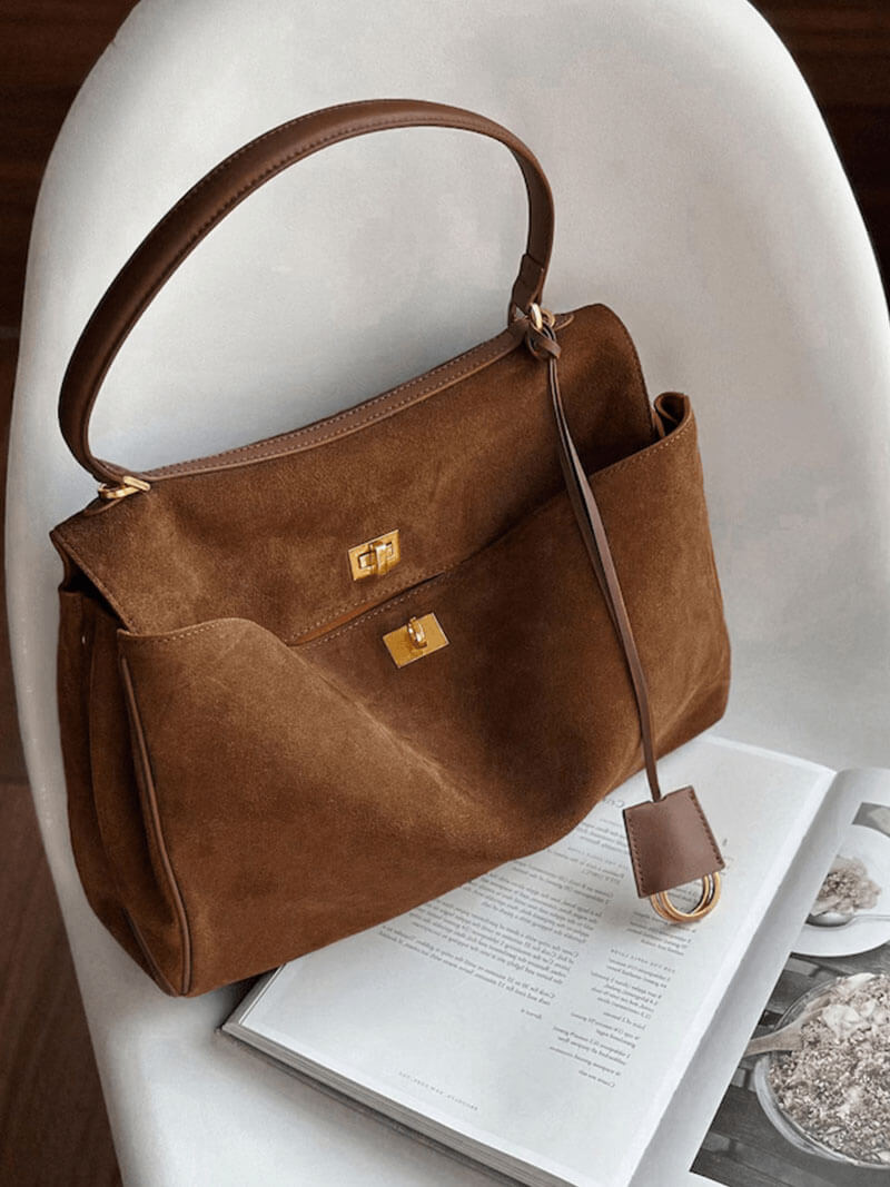 BORSA IN CAMOSCIO - IVANA