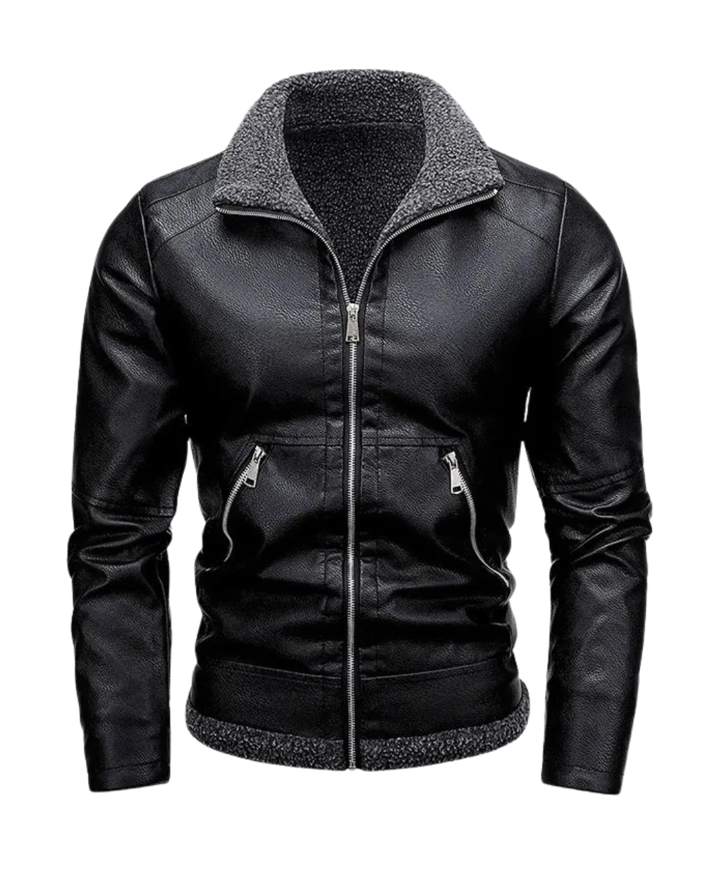 Samuele | Warm-Lined Leather Jacket