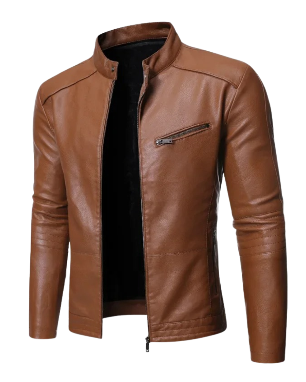 Manuel | Elegant Leather Jacket