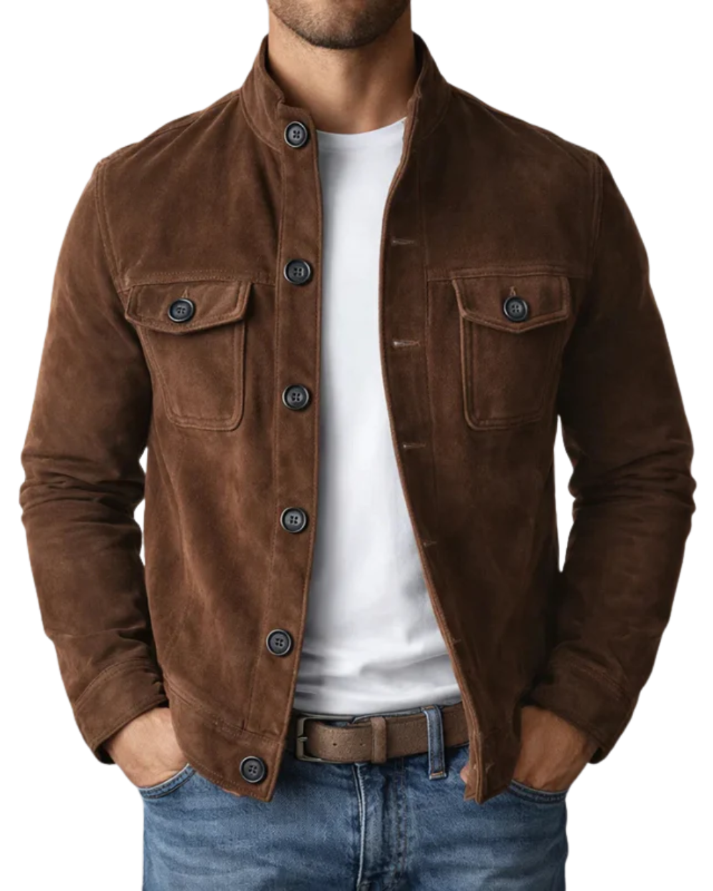 Tommaso | Premium Suede Bomber Jacket