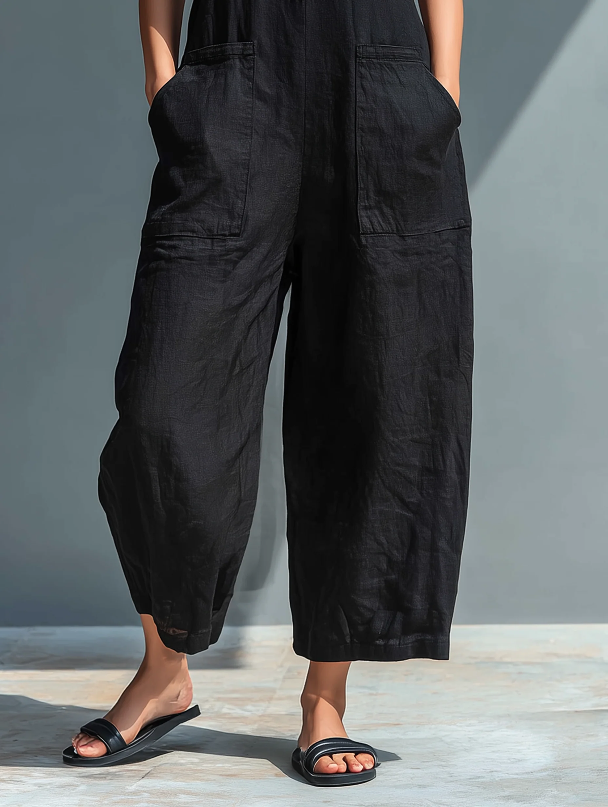Lotte™ | Minimalist Sleeveless Overalls
