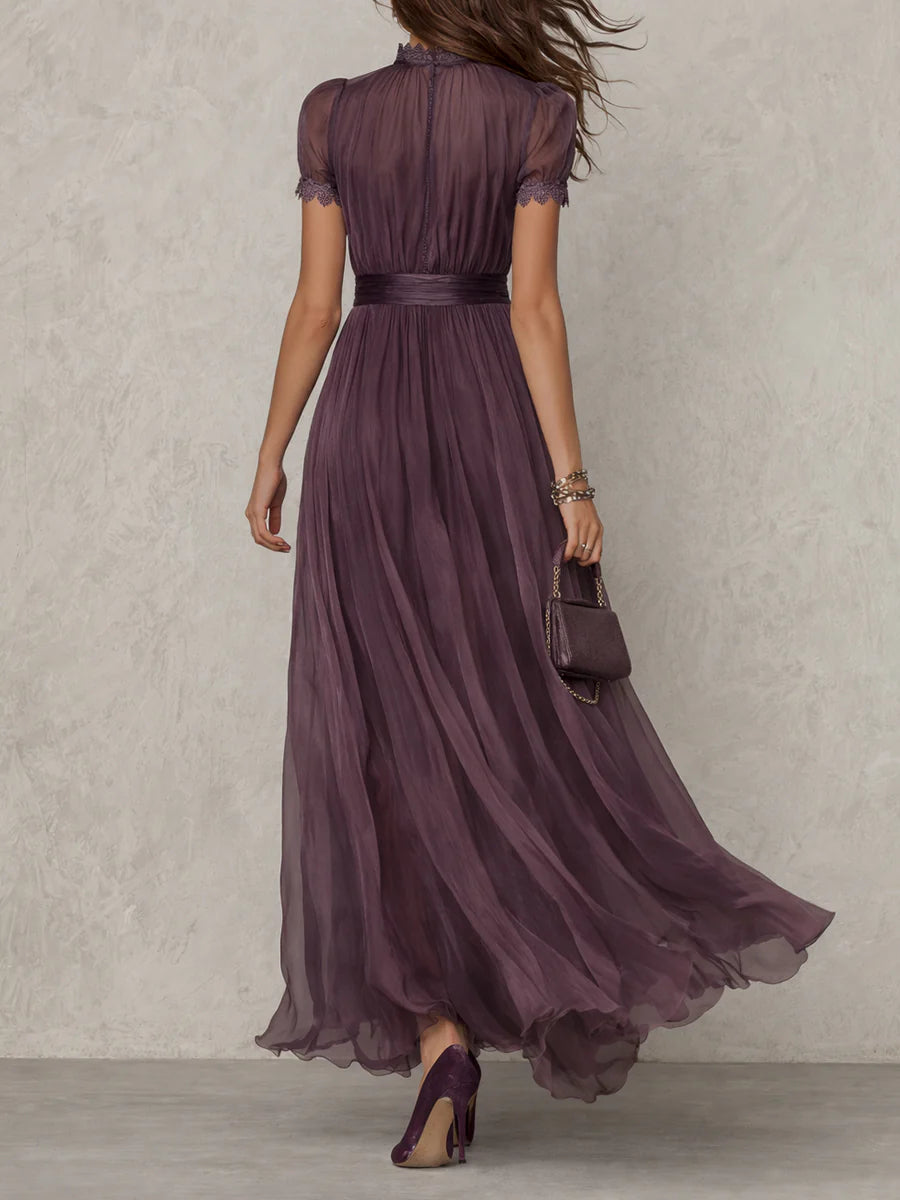 Marina | Abito Lungo In Chiffon