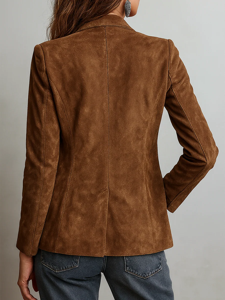 Lucia | Blazer Vintage Marrone