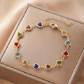 Concepción - Unique Heart-Shaped Bracelet