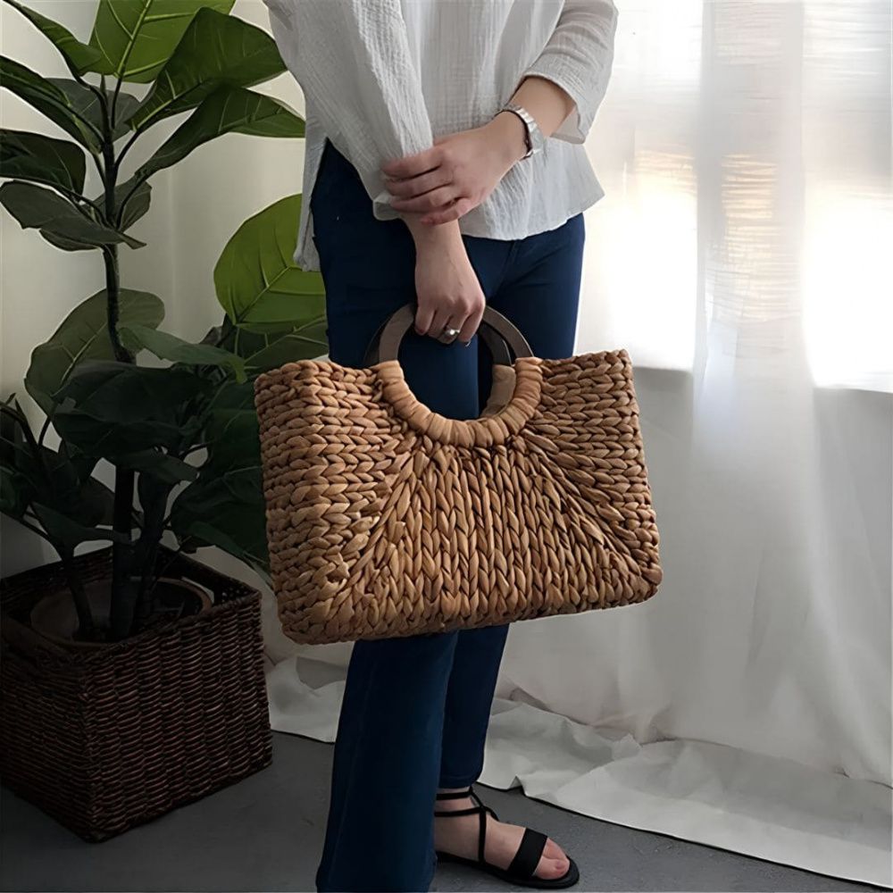 BORSA DI PAGLIA - SABRINA