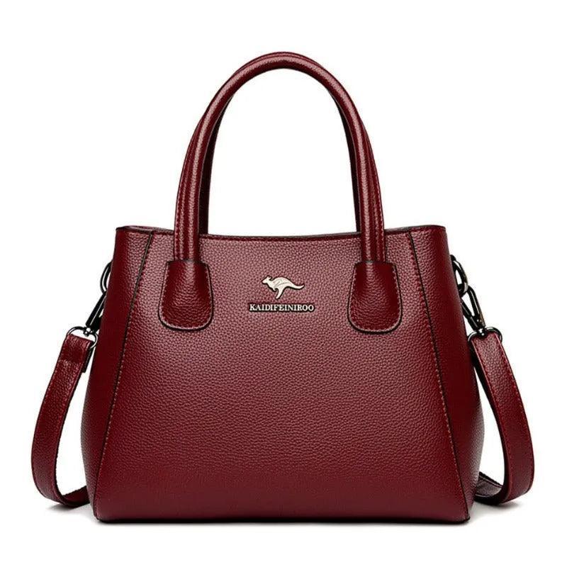 BORSA A TRACOLLA IN PELLE - QUALITY
