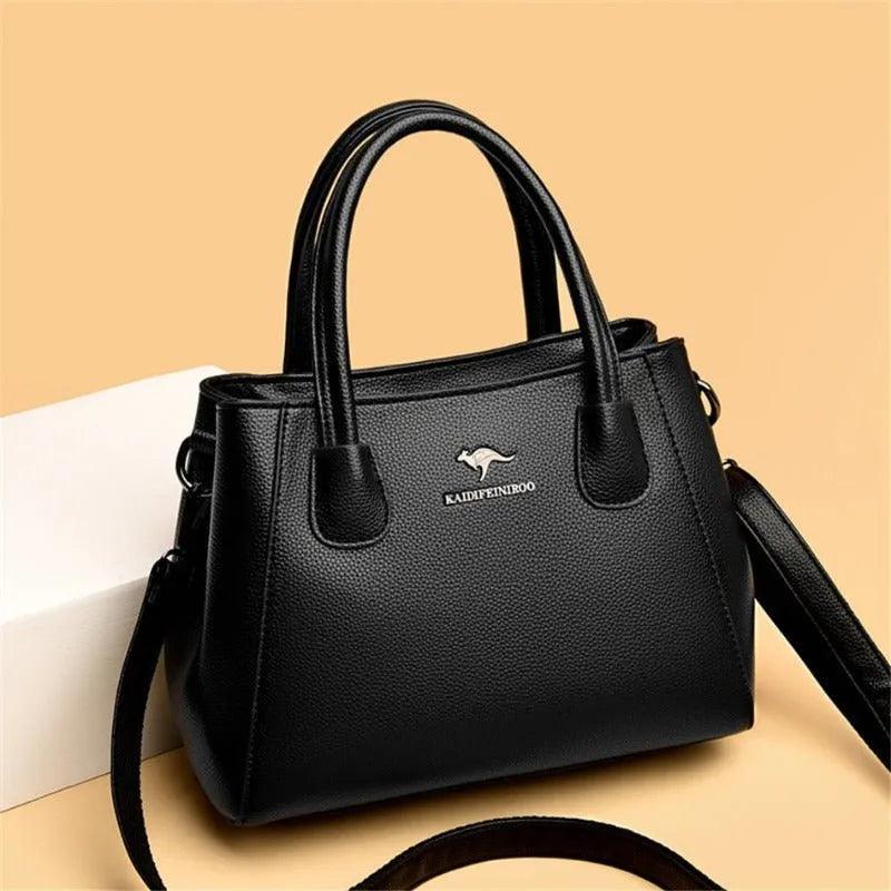 BORSA A TRACOLLA IN PELLE - QUALITY