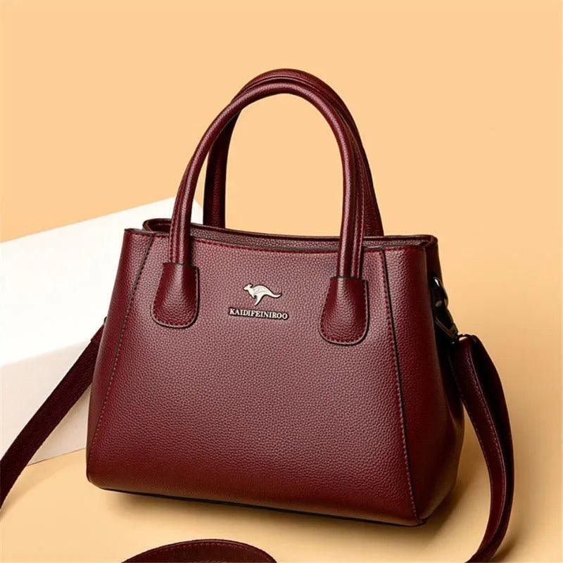 BORSA A TRACOLLA IN PELLE - QUALITY