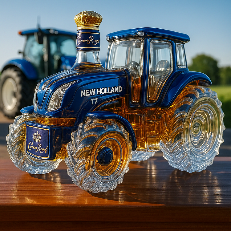 Whisky Decanter - New Holland Tractor Edition