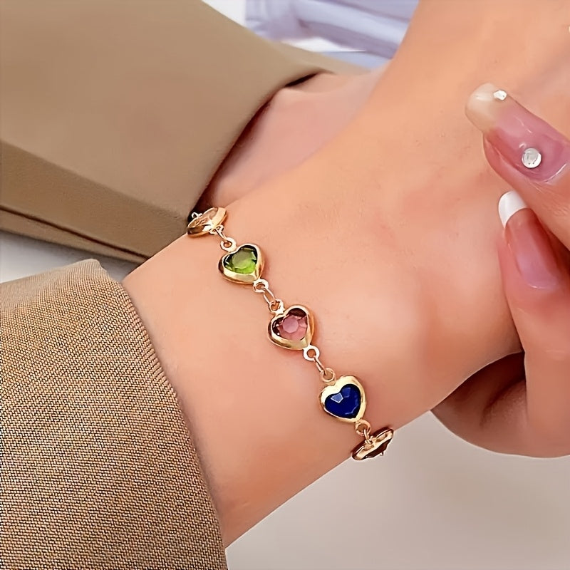 Concepción - Unique Heart-Shaped Bracelet