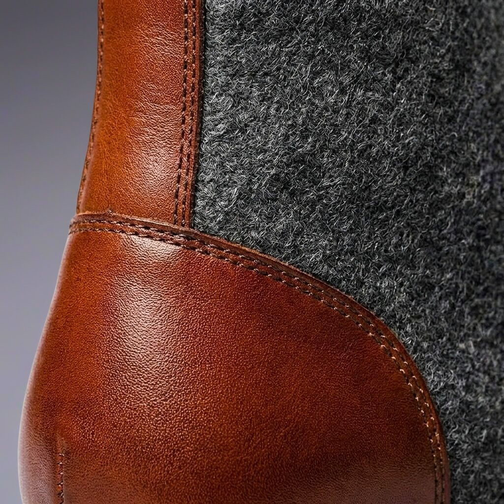 Fletcher | Stivali in Lana e Pelle Prestige