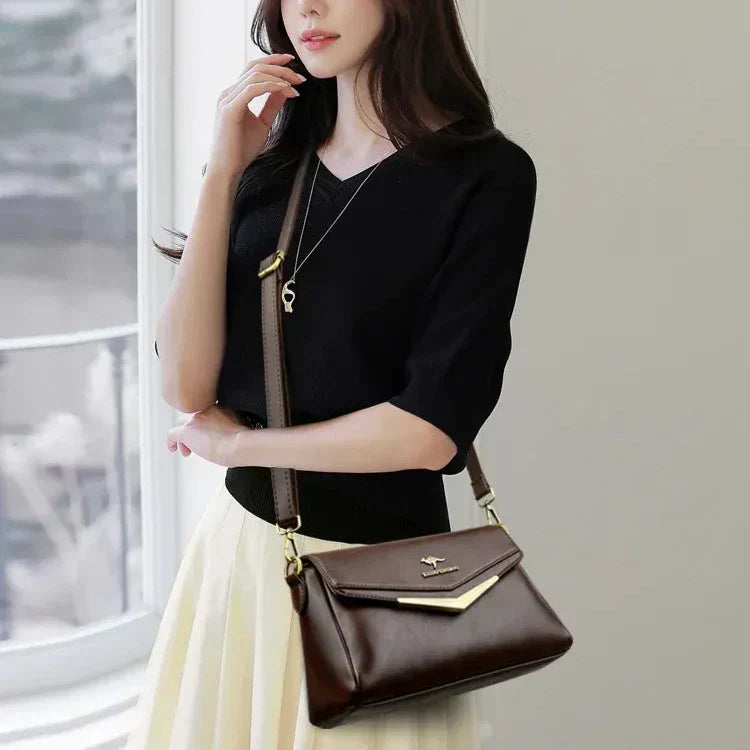 BORSA IN PELLE - LONA