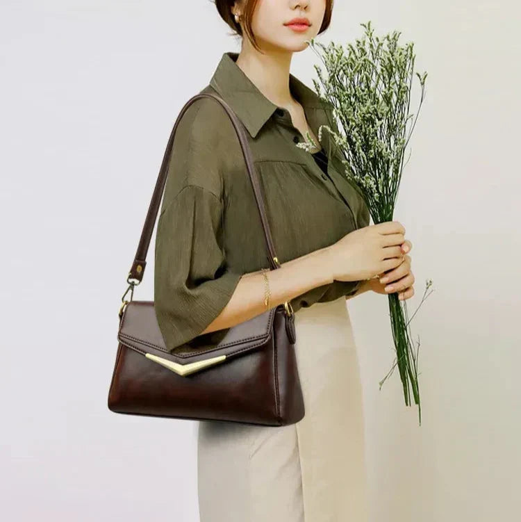 BORSA IN PELLE - LONA