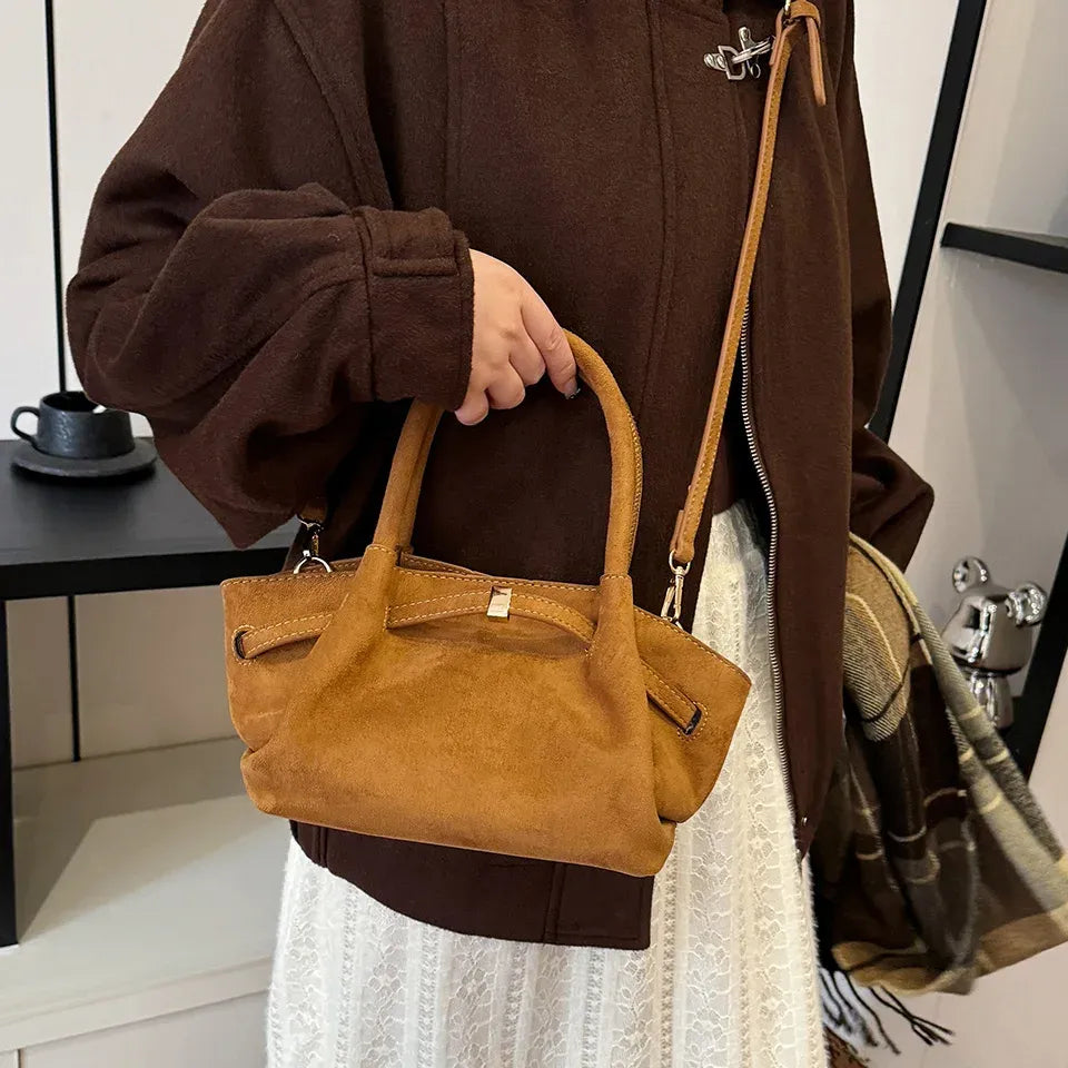 BORSA IN CAMOSCIO - LIORA