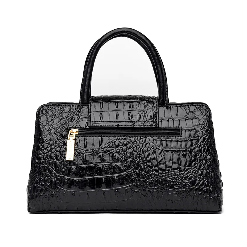 BORSA IN PELLE - CROCK