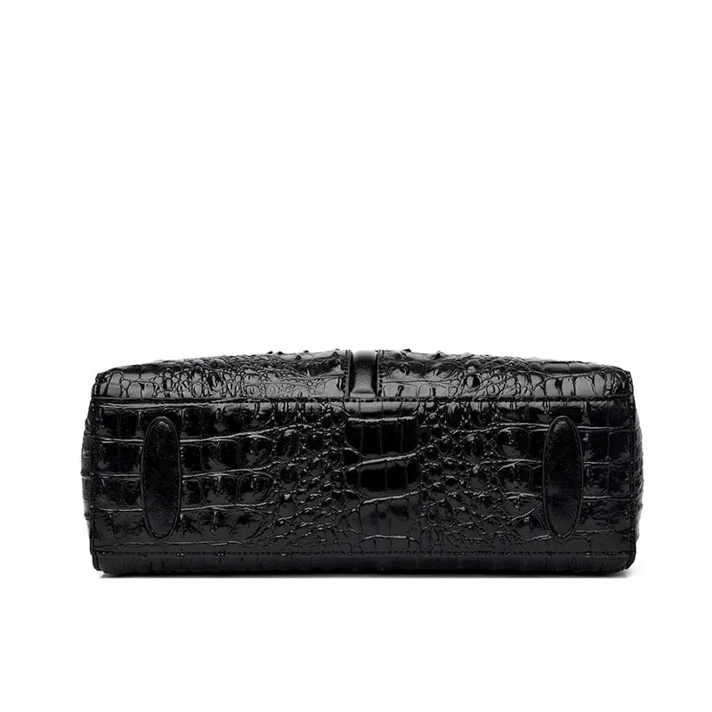 BORSA IN PELLE - CROCK