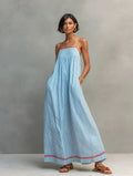 Livia | Elegant sleeveless maxi dress