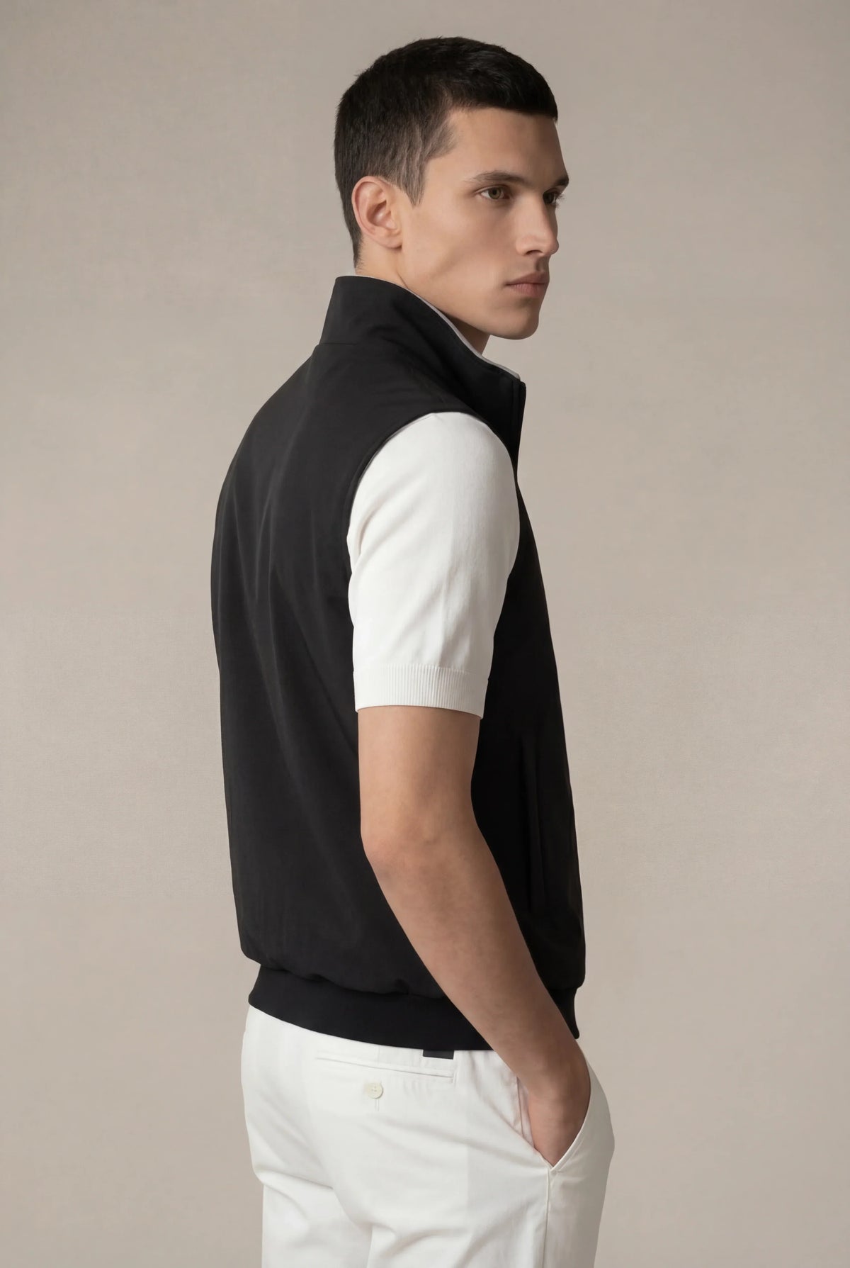 Black thermal vest