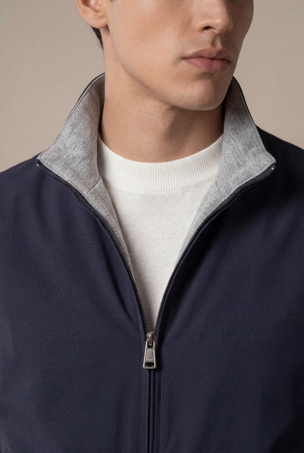 Navy blue thermal vest