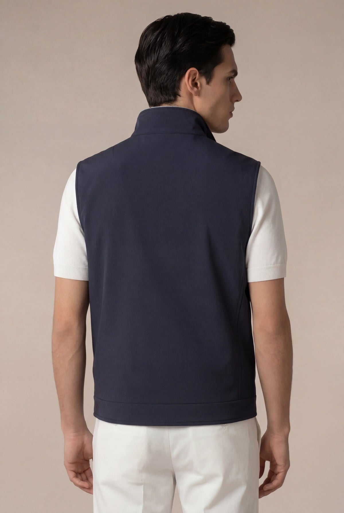 Navy blue thermal vest