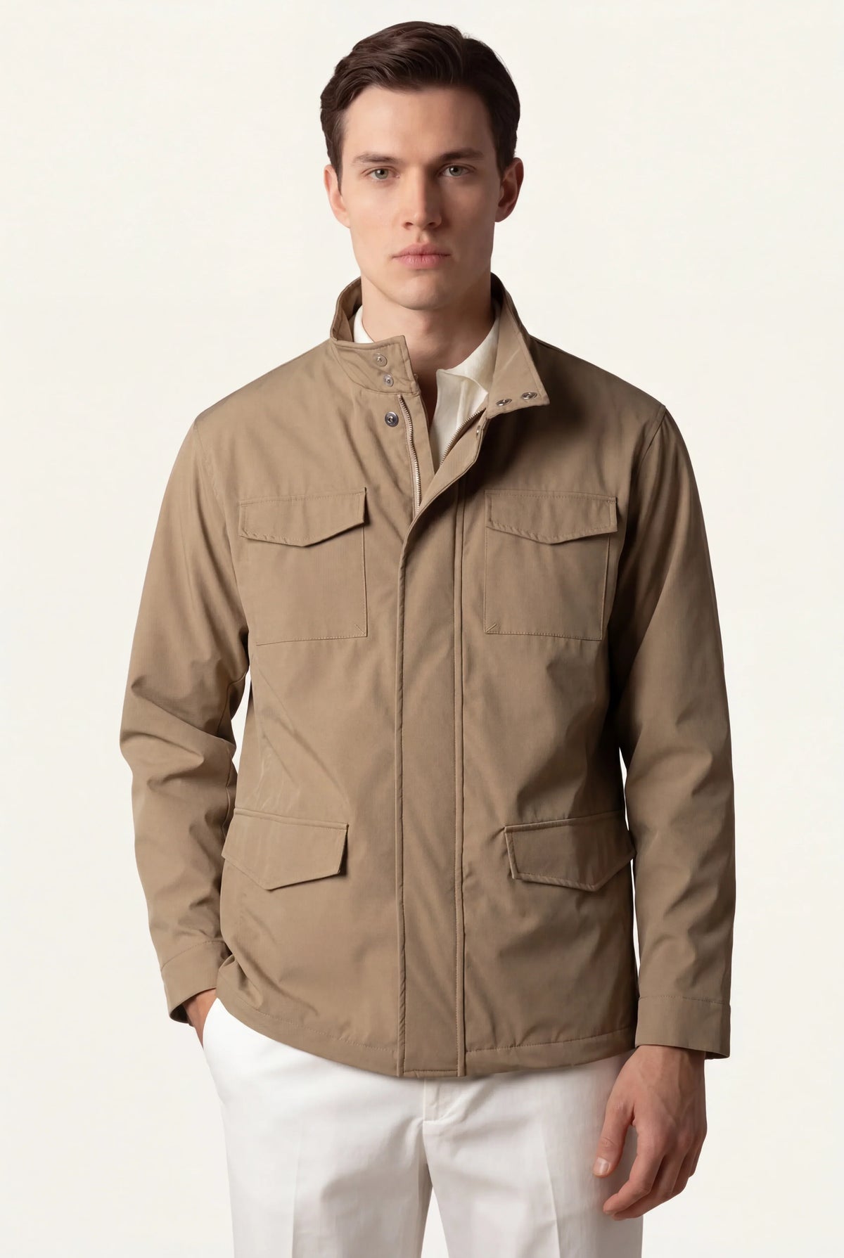 Khaki coat