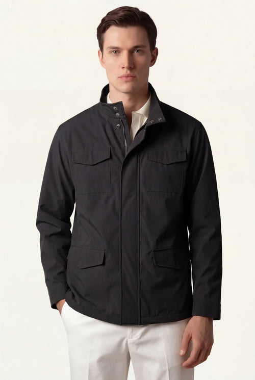 Black coat