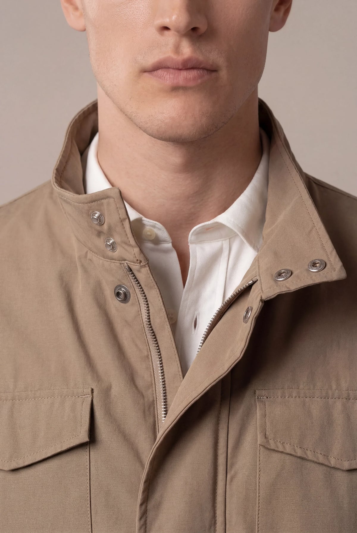 Khaki coat