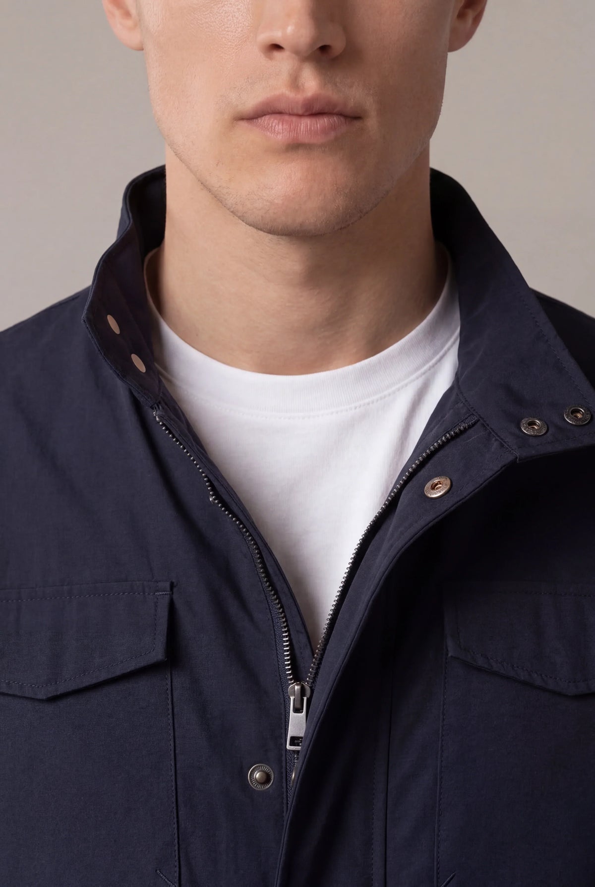 Navy blue coat