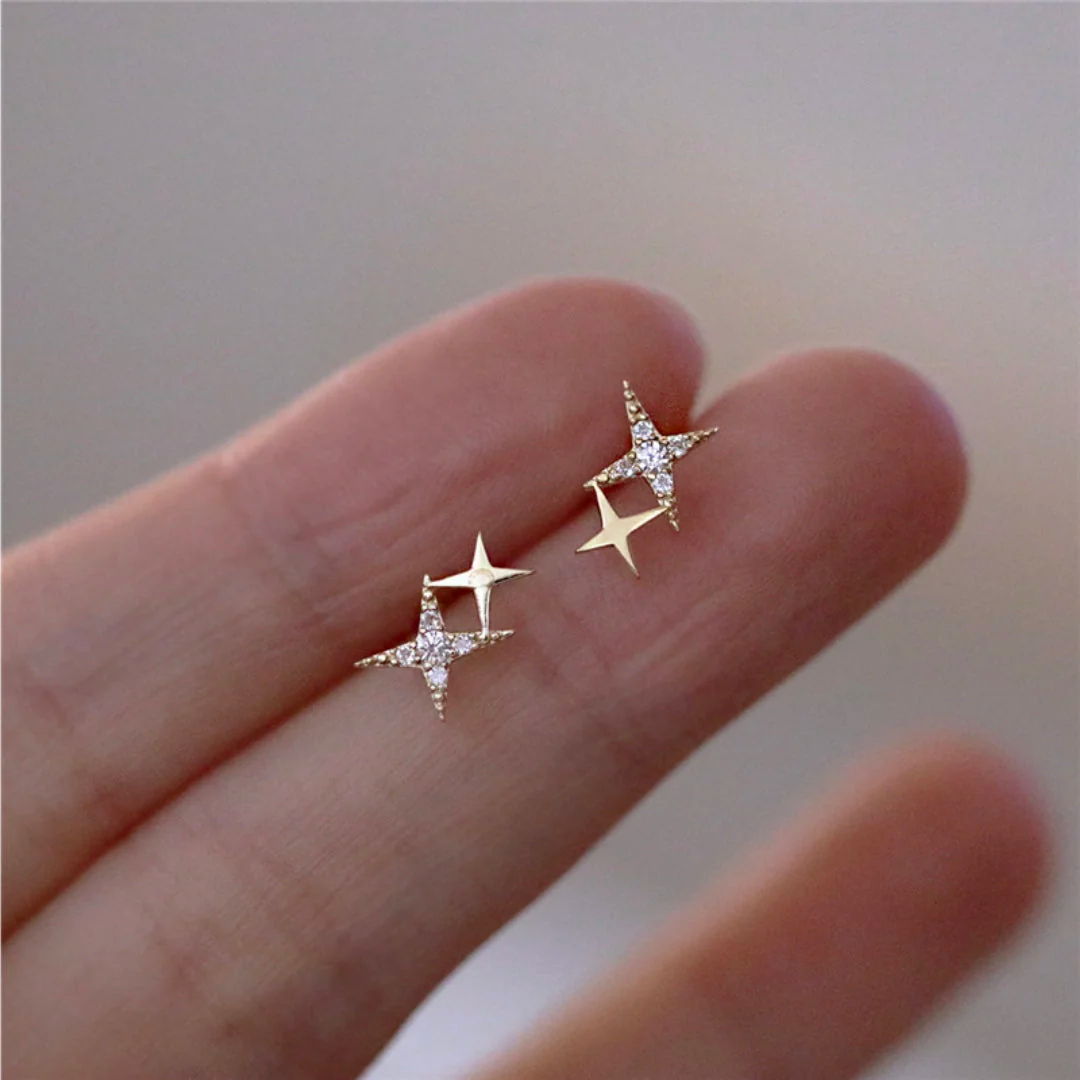 Manuela - Shiny Star Earrings