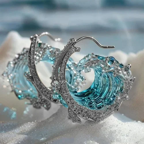 Susana - Sea Wave Earrings