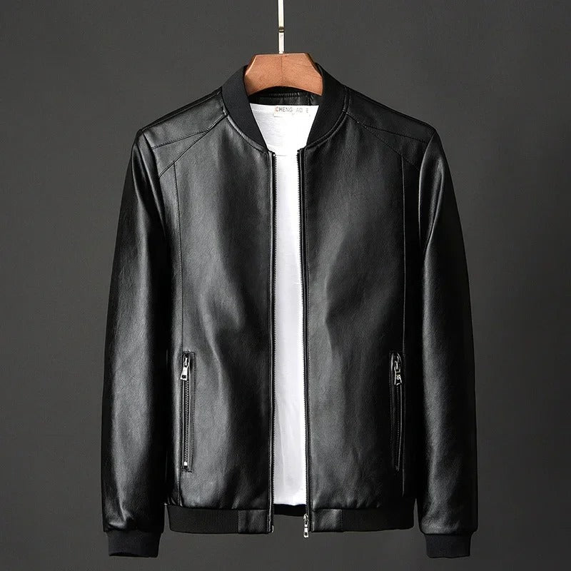 Christian | Leather Biker Jacket