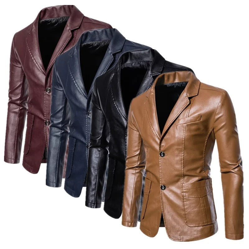 Jacopo | Business Casual Leather Jacket