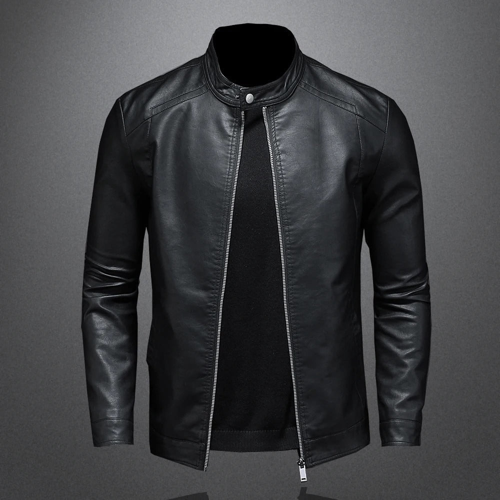 Mattia | Classic Leather Jacket