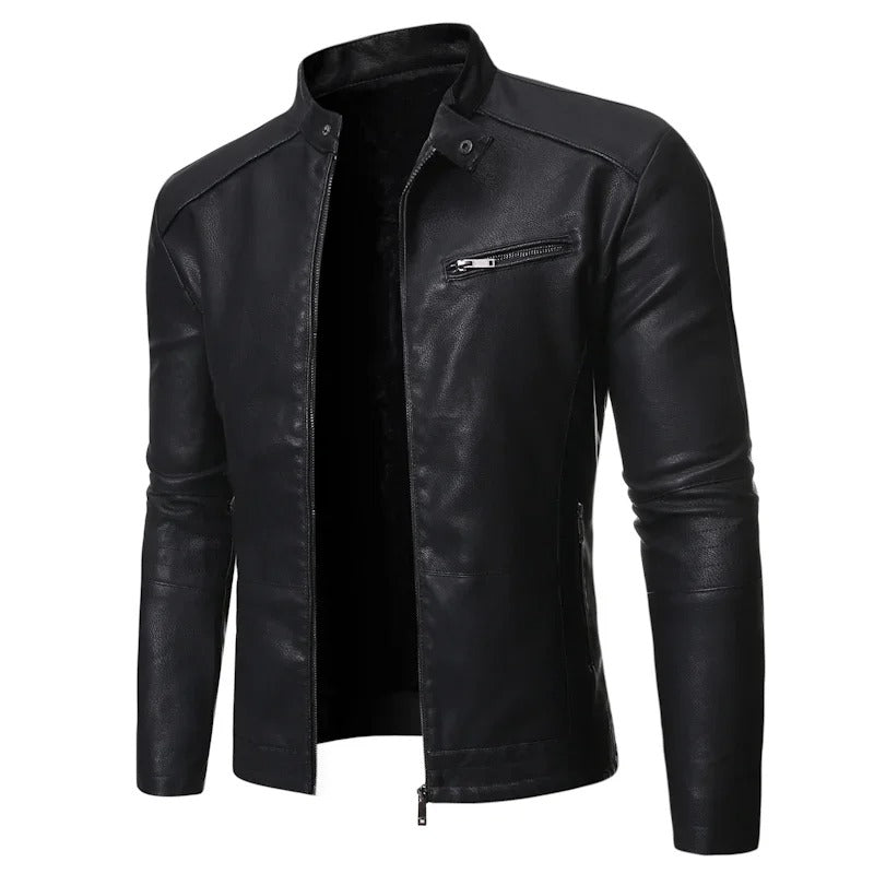 Manuel | Elegant Leather Jacket