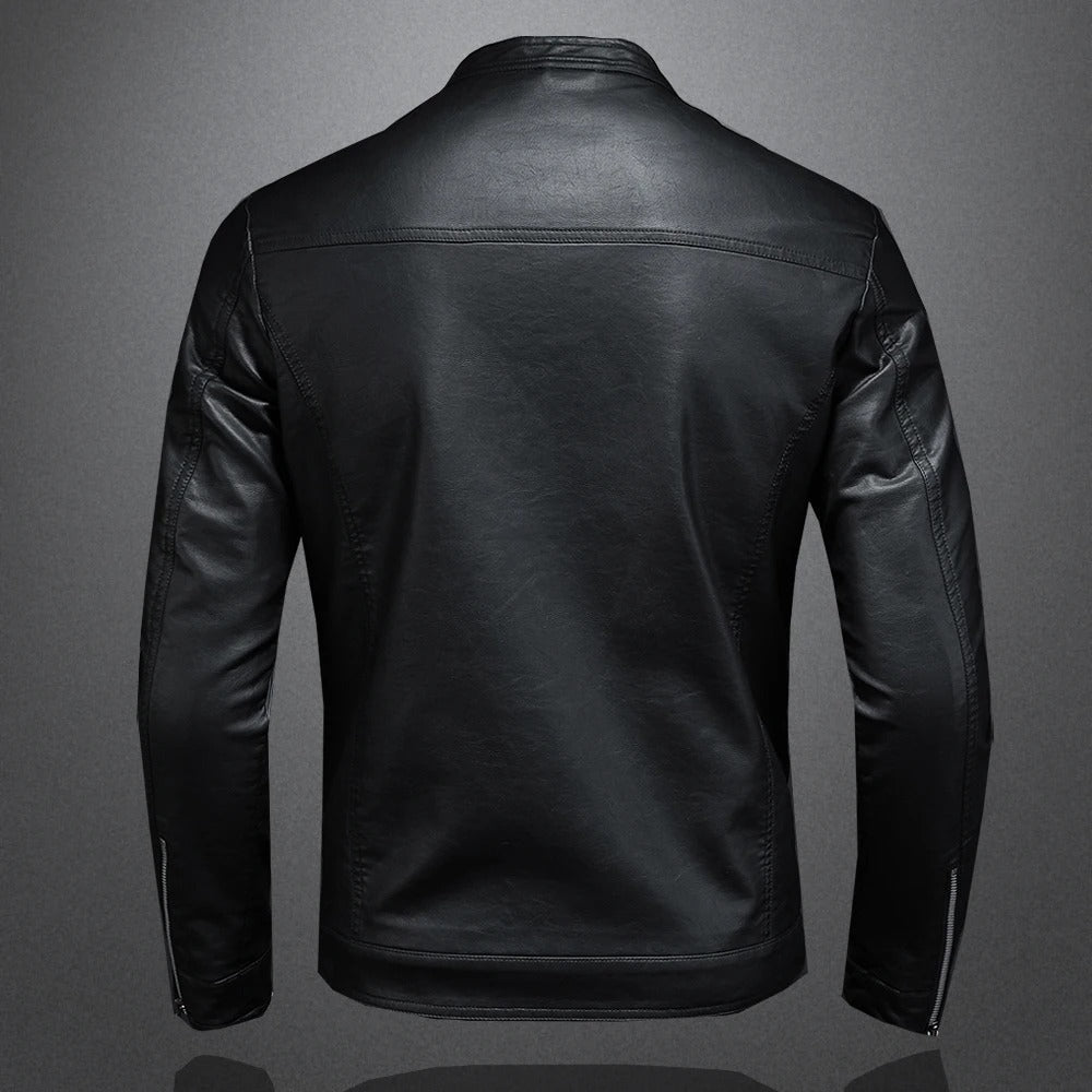 Mattia | Classic Leather Jacket