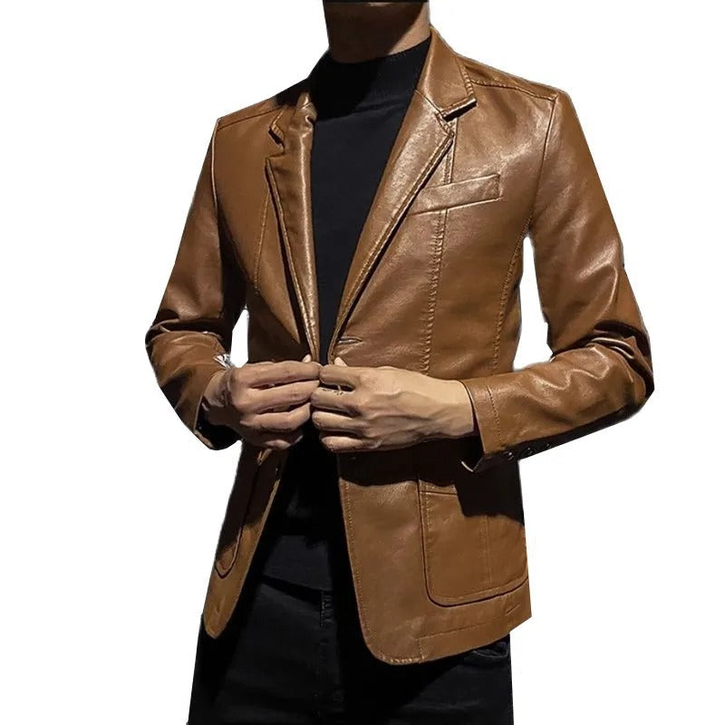 Jacopo | Business Casual Leather Jacket