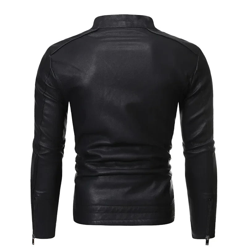 Manuel | Elegant Leather Jacket