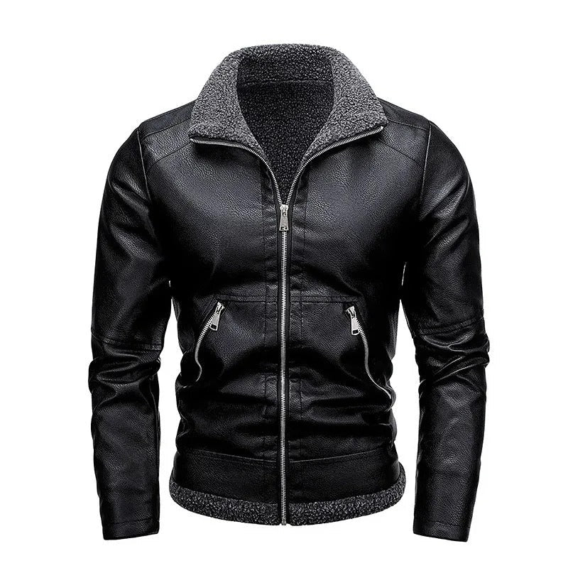 Samuele | Warm-Lined Leather Jacket