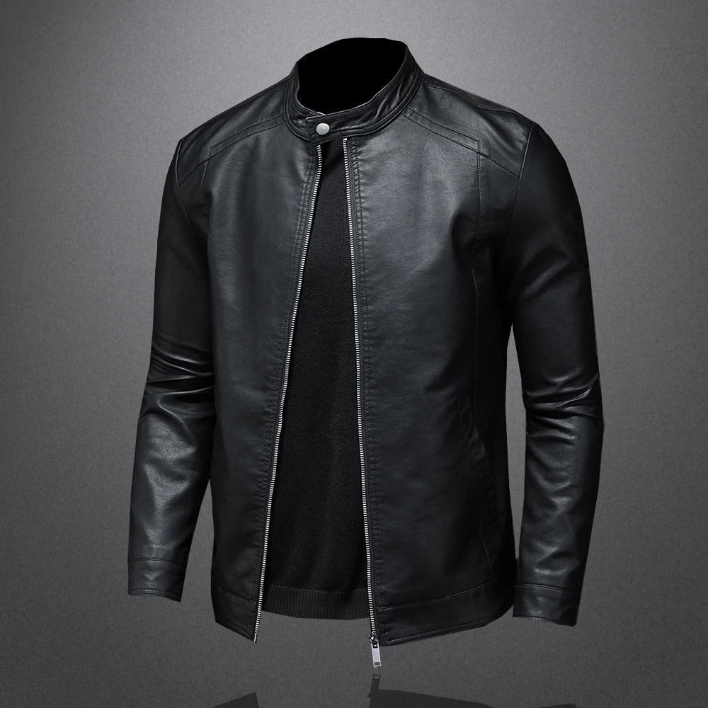 Mattia | Classic Leather Jacket
