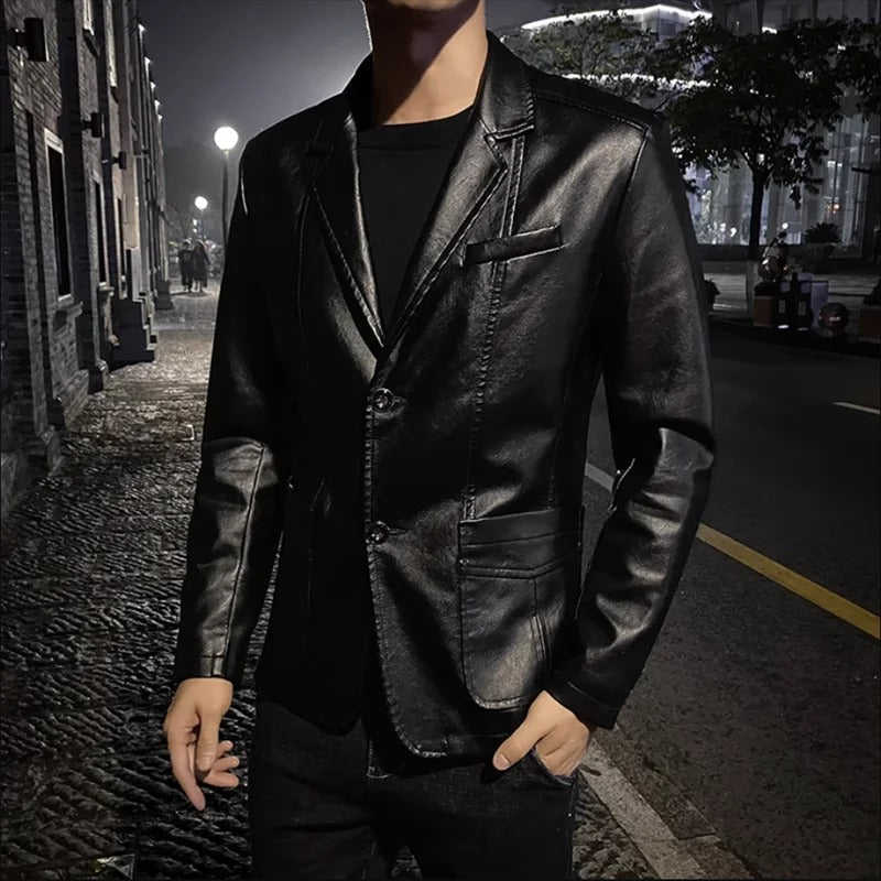 Jacopo | Business Casual Leather Jacket