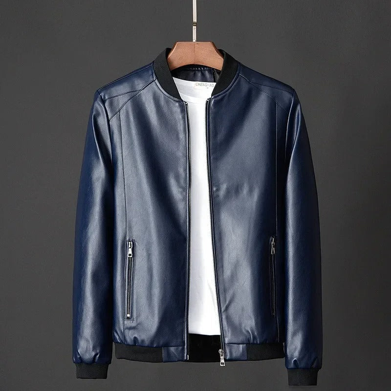 Christian | Leather Biker Jacket