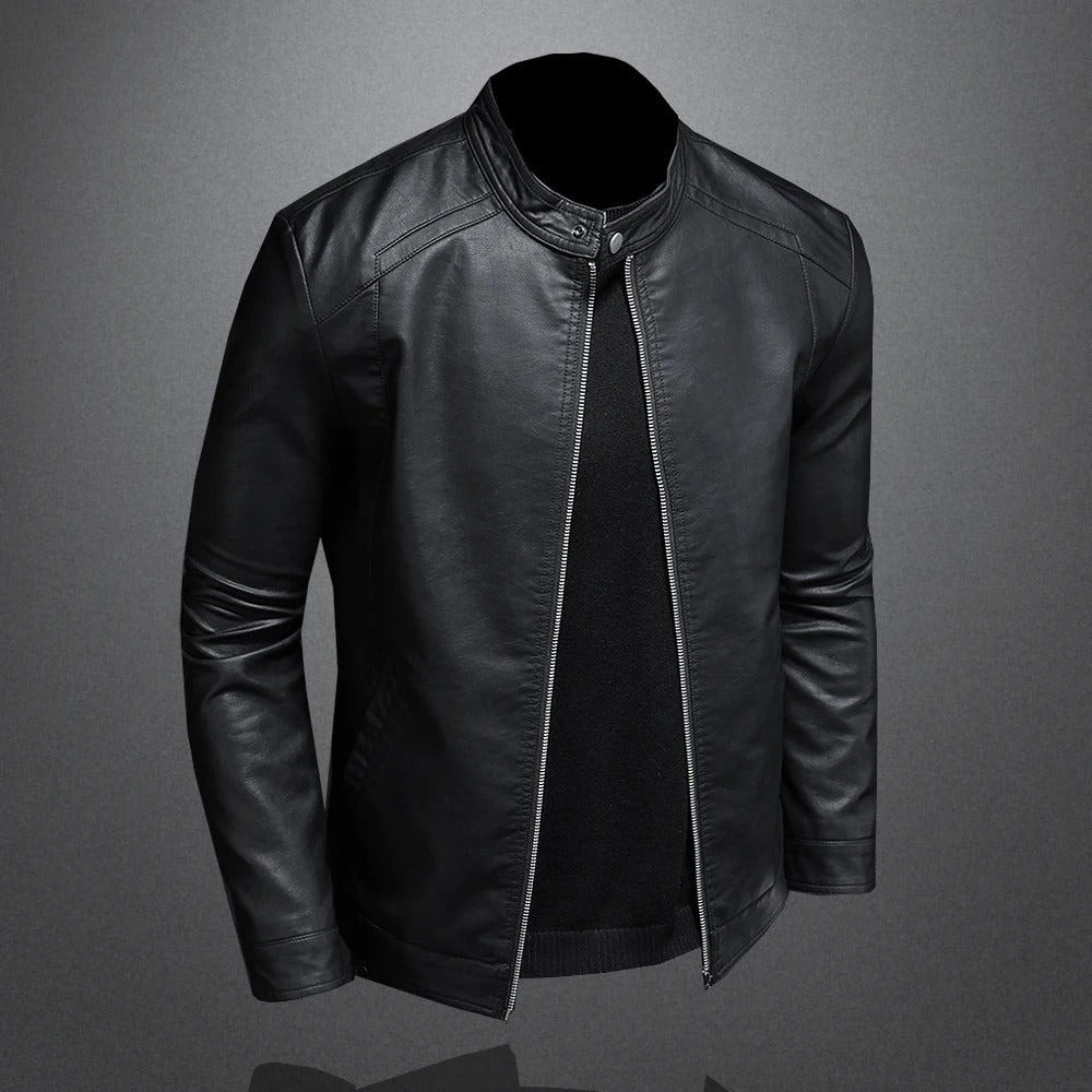Mattia | Classic Leather Jacket