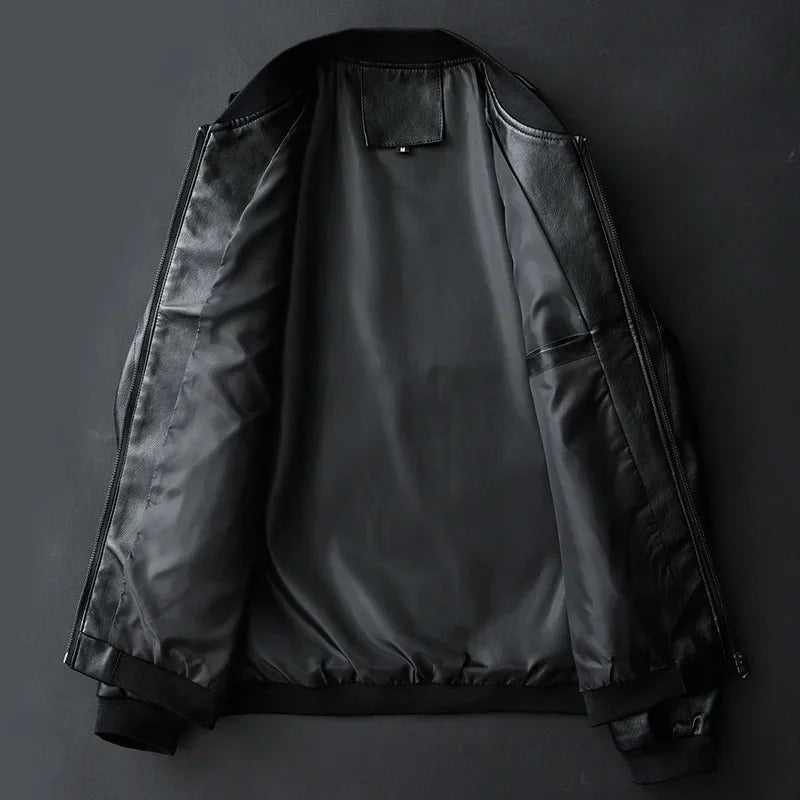 Christian | Leather Biker Jacket