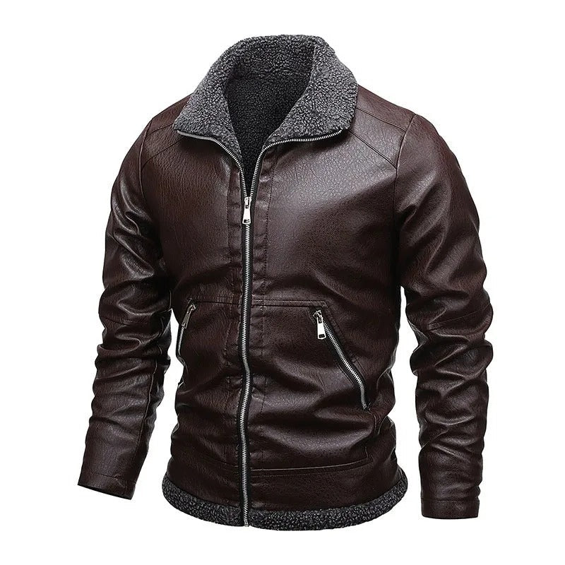Samuele | Warm-Lined Leather Jacket