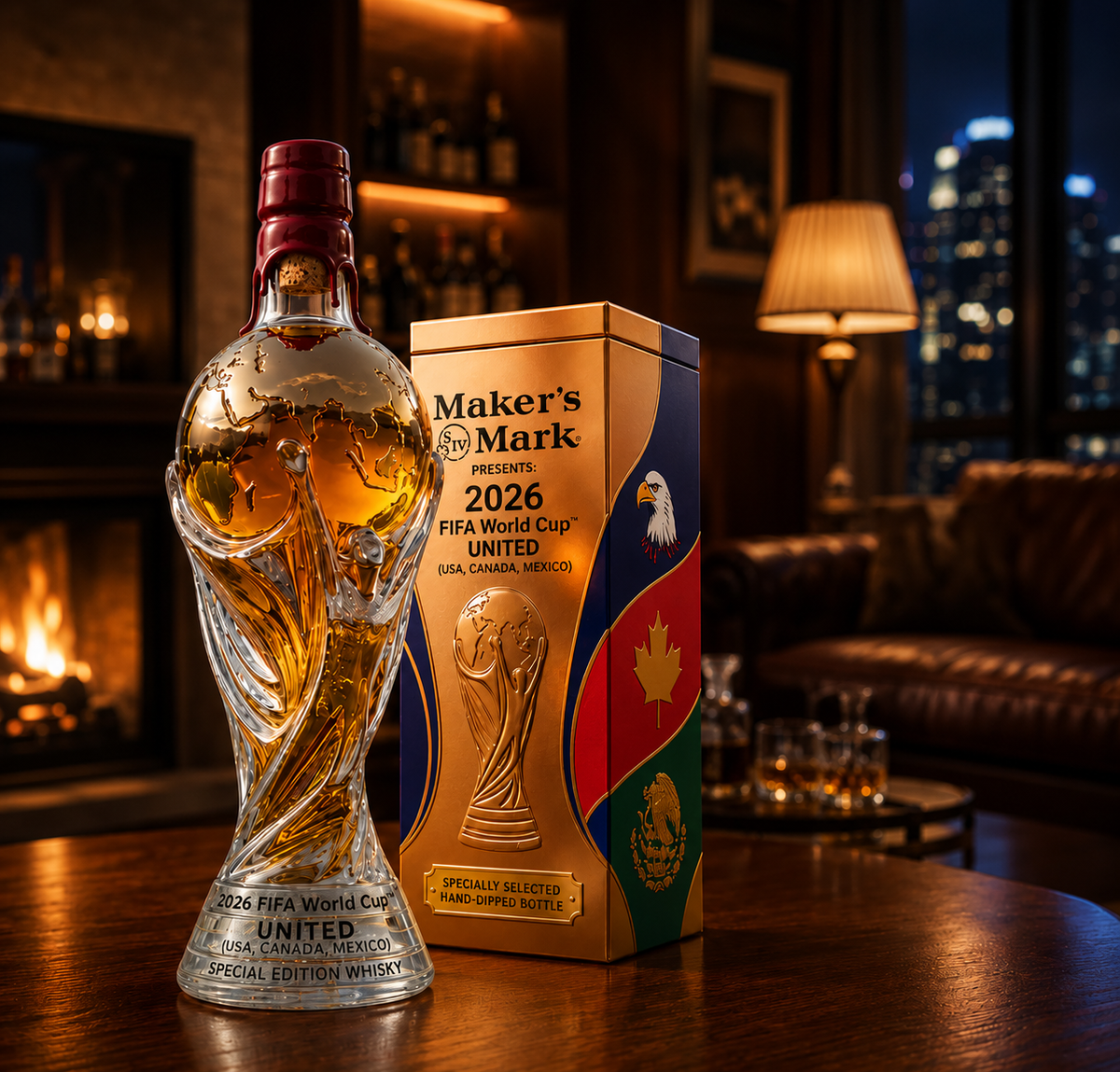 Decantador de whisky - Edición Mundial 2026