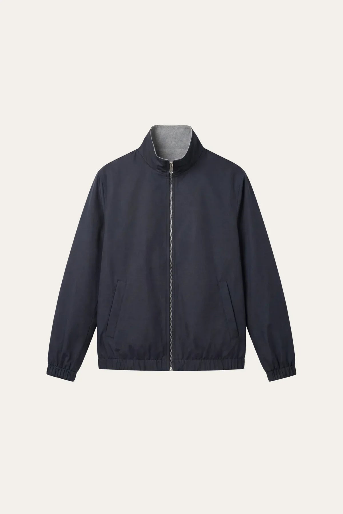 Navy blue technical jacket
