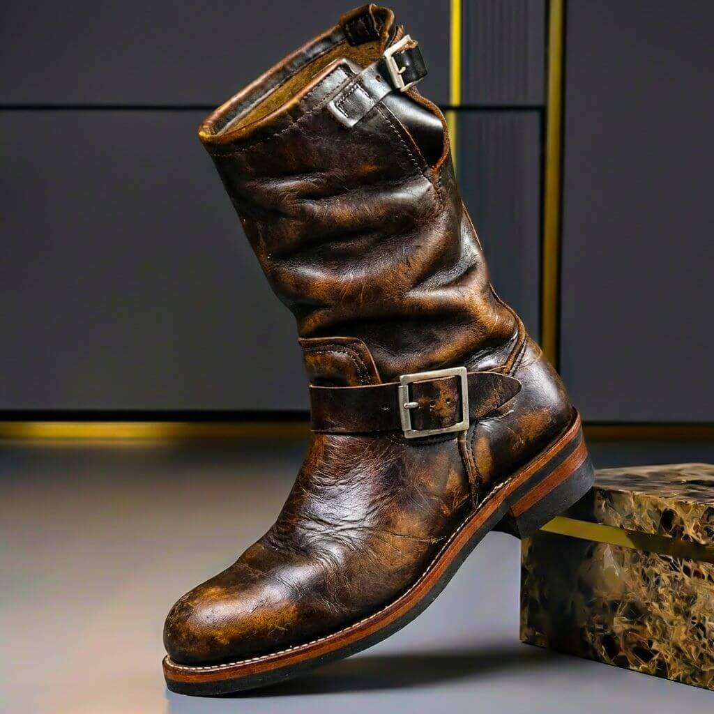 Sullivan | Stivali in Pelle Vintage