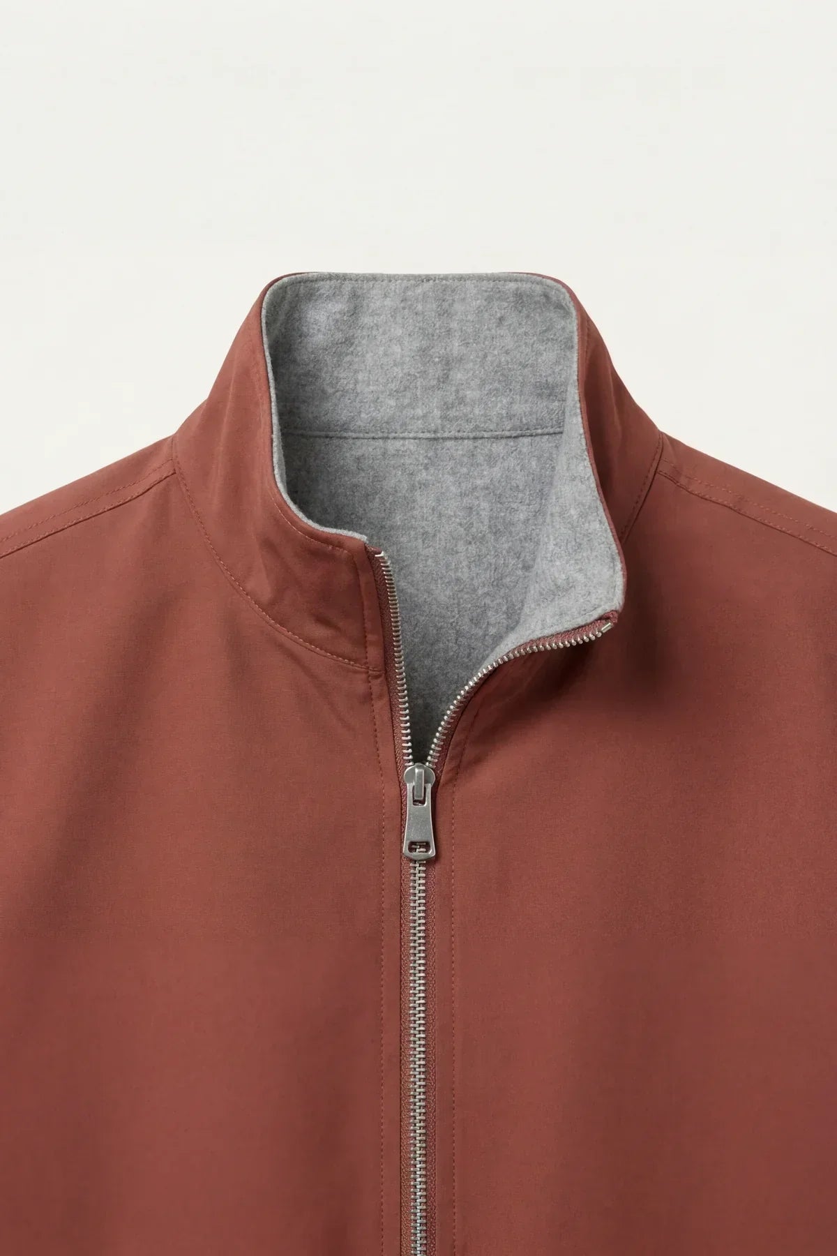 Terracotta technical jacket